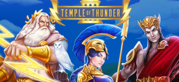 Temple of Thunder, jogo de slot, Evoplay, cultura antiga, aventura emocionante, funcionalidades especiais.